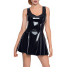 Black Level Robe Vinyl Dress Kurt Noire